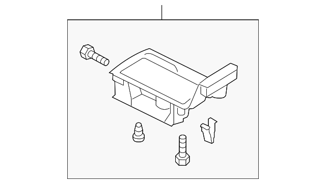 BAN6-64-43YA Деталь PARK BRAKE COVER