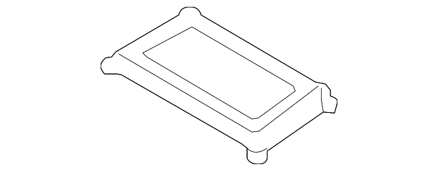 BP4K-64-334A Деталь SHIFT BOOT COVER PLATE