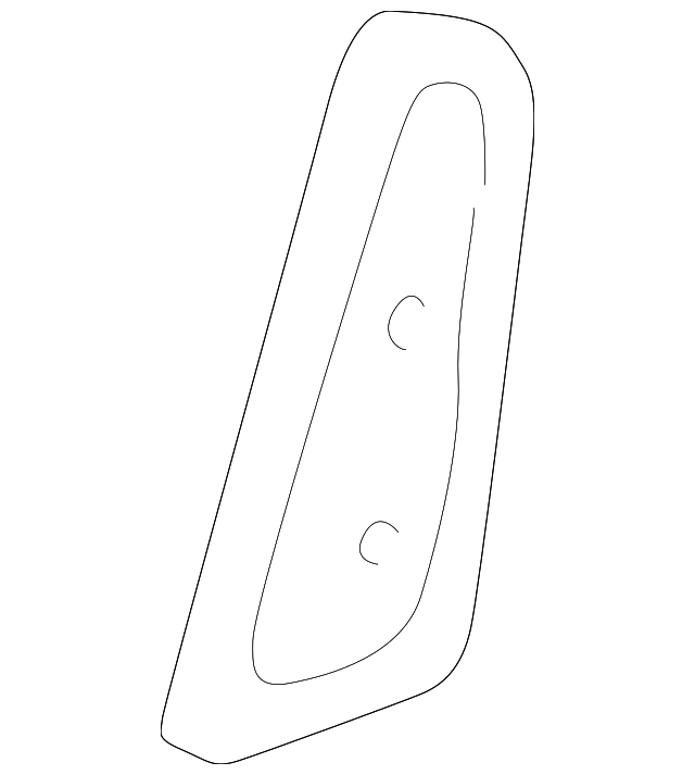 12548802 Деталь SUPPORT BRACKET COVER, RIGHT