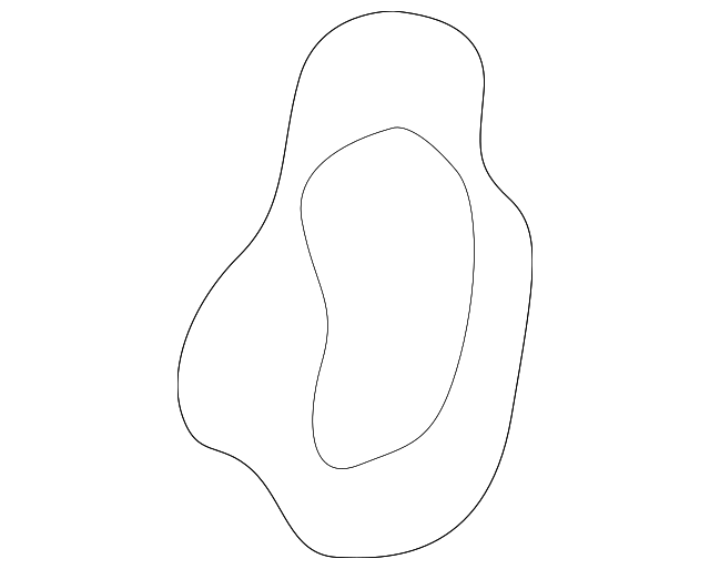 12548813 Деталь ARMREST WASHER, RIGHT