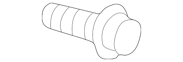 12548811 Деталь ARMREST BOLT, RIGHT