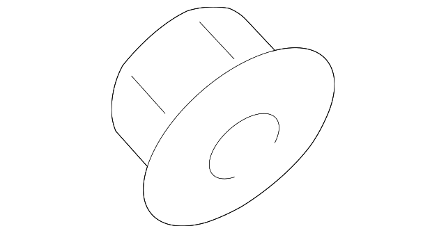 13271-05001 Деталь QUARTER GLASS NUT, LEFT