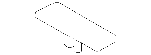 87114-3K000 BACK GLASS STOP