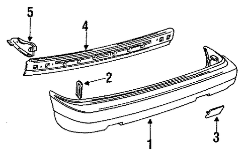 Golf BUMPER & COMPONENTS - REAR