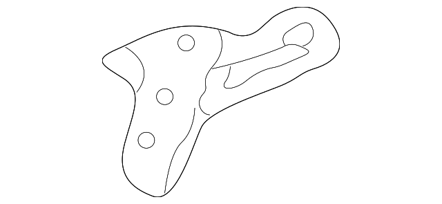 6159254G00 Деталь UPPER REINF, LEFT