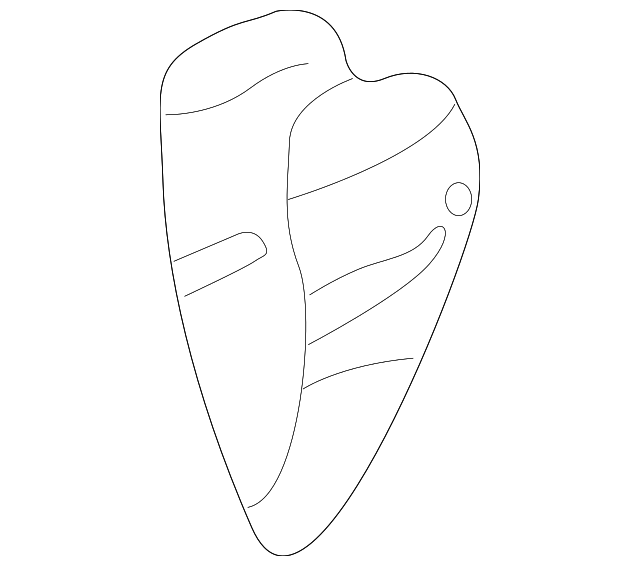 6235154G00 Деталь TOW HOOK, LEFT