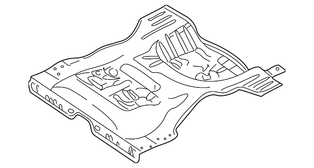 6151154G00 Деталь FLOOR PAN