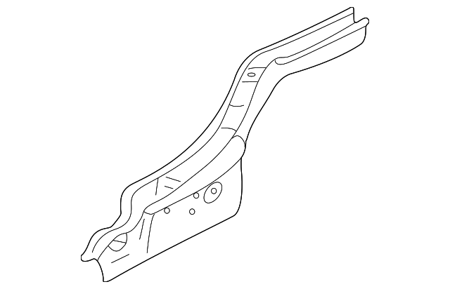 6231054G01 Деталь SIDE RAIL, LEFT