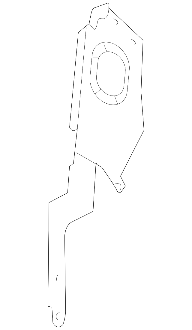 7C3Z-8311-B Деталь AIR DEFLECTOR, LEFT