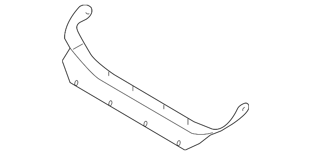 9C3Z-8327-B Деталь AIR DEFLECTOR