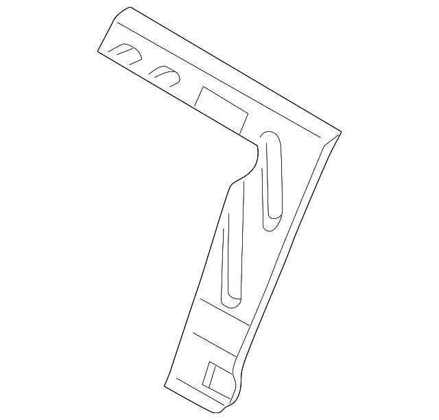 88601-8J000 Деталь SEAT BACK FRAME, RIGHT