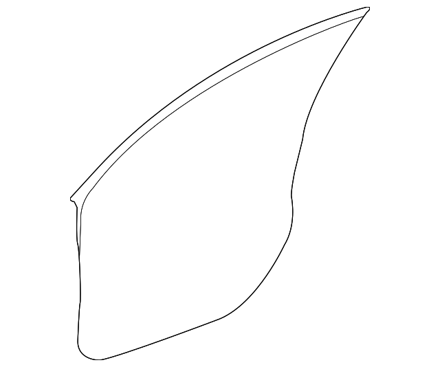 5074513AA Деталь DOOR W'STRIP, LEFT
