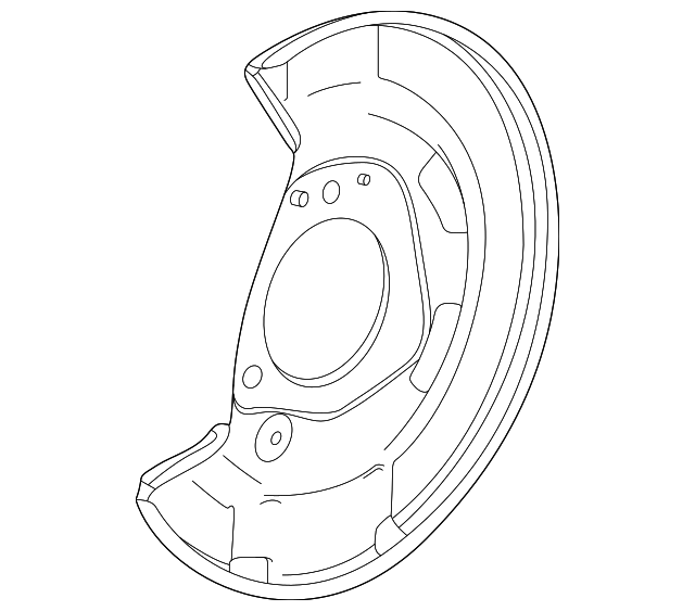 13324459 SPLASH SHIELD, RIGHT