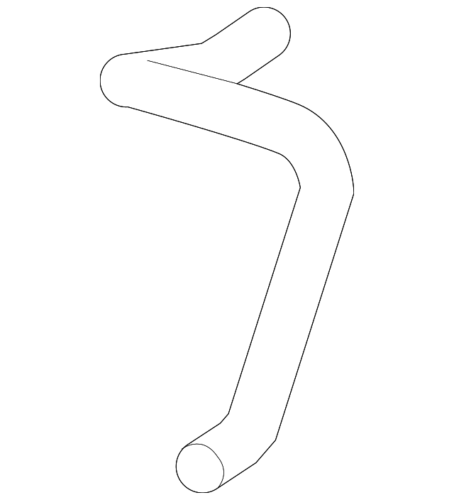 19258624 Деталь LOWER HOSE