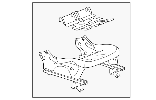 22850200 Деталь CUSHION FRAME