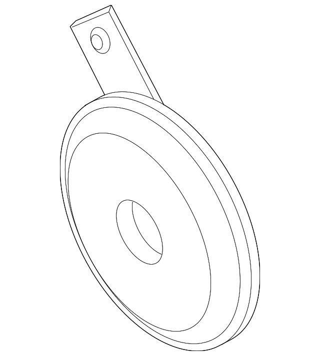 86012AG11A Деталь HIGH NOTE HORN