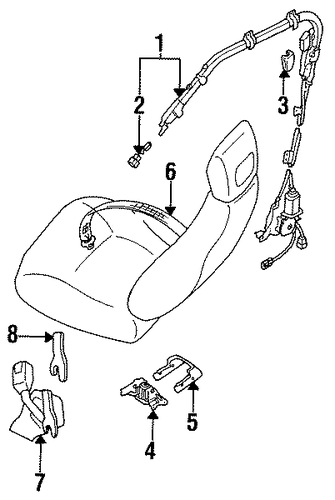 Loyale FRONT SEAT BELTS