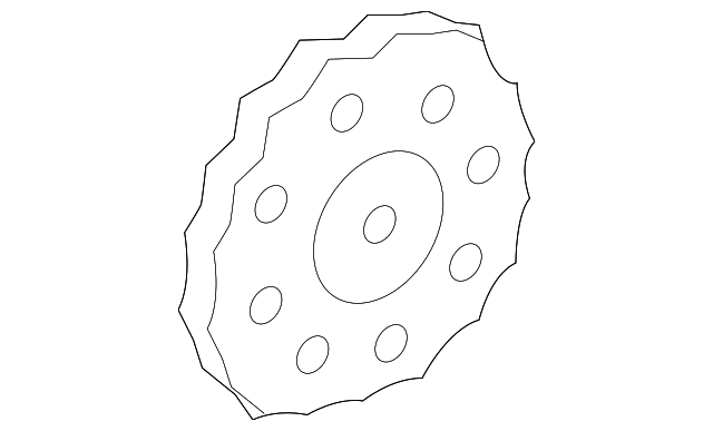 E6TZ-6256-A CAMSHAFT GEAR