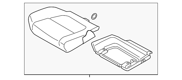 6912A768XA Деталь CUSHION ASSY, RIGHT