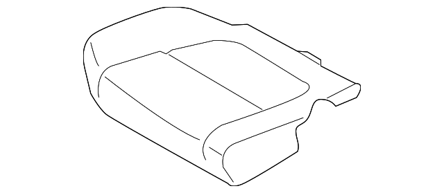 6912A778XA Деталь CUSHION COVER, RIGHT