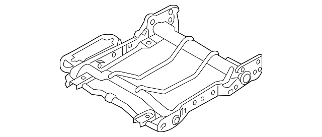 6912A772 Деталь CUSHION FRAME, RIGHT