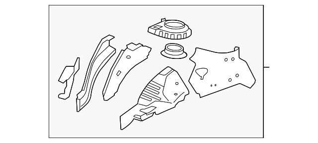 20890509 Деталь APRON ASSY, RIGHT