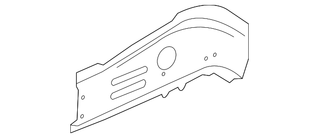 15870161 Деталь OUTER RAIL, RIGHT
