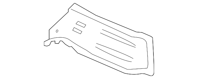 15869815 Деталь OUTER RAIL, LEFT