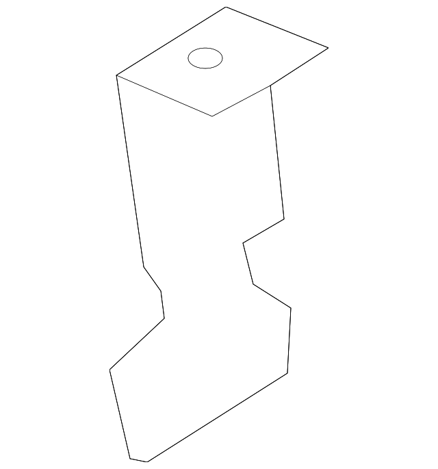 20847156 Деталь UPPER RAIL REINF PLATE, RIGHT