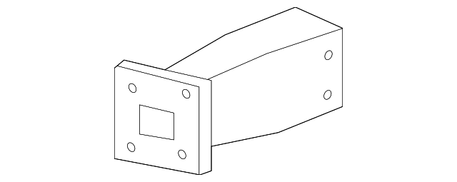 25806521 Деталь RAIL END, LEFT