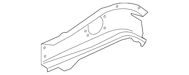 15869793 Деталь INNER RAIL, LEFT