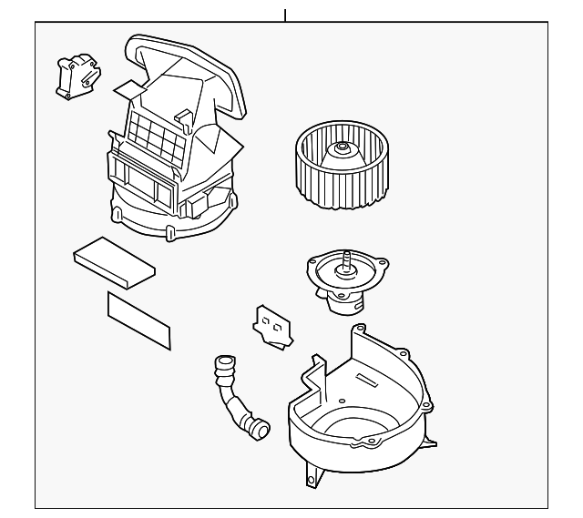 27200-7Y00A Деталь BLOWER ASSY