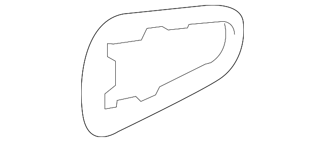 69242-0R011 COVER PAD, RIGHT