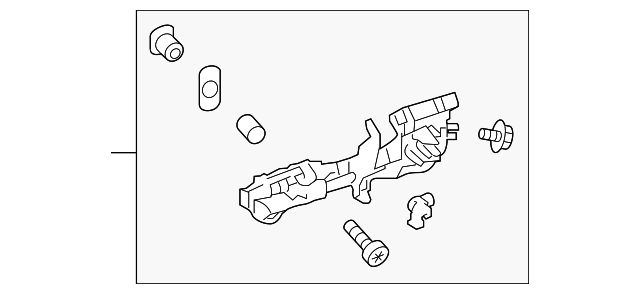 69201-0E071 HANDLE BASE, RIGHT