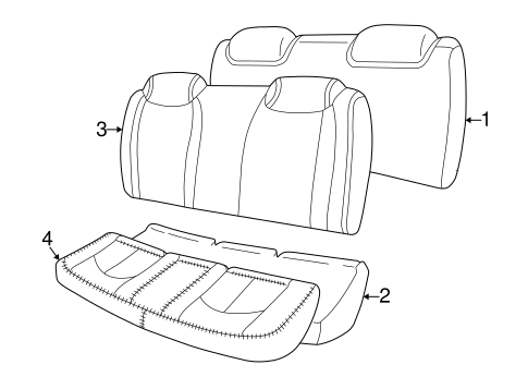 Century REAR SEAT COMPONENTS 2