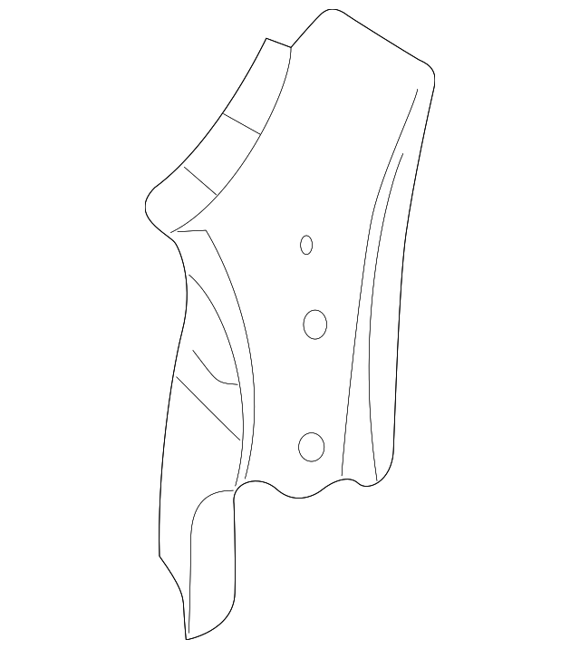 0K30A-7002AA Деталь GUSSET, RIGHT