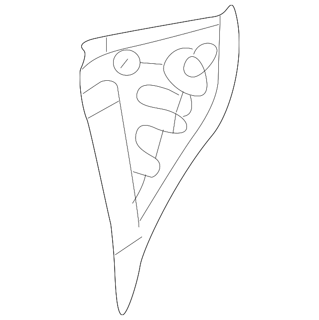 0K30A-71021D Деталь COWL SIDE PANEL, LEFT