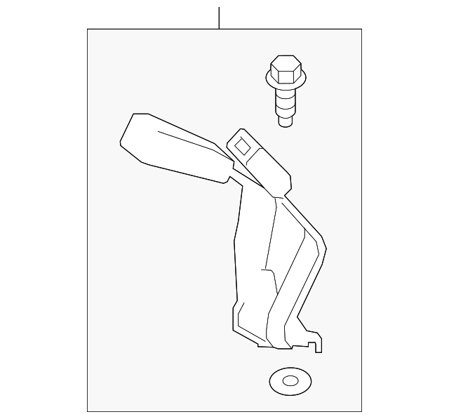 04823-T7W-A01ZA BUCKLE SET, R. RR. SEAT BELT *NH900L* (D