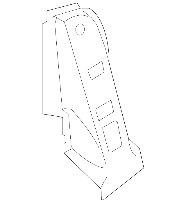 G6617-ET0MA Деталь WHEELHOUSE BRACE, LEFT