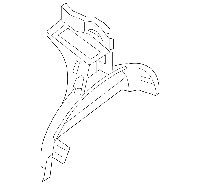 G6750-ET8MA Деталь INNER WHEELHOUSE, RIGHT
