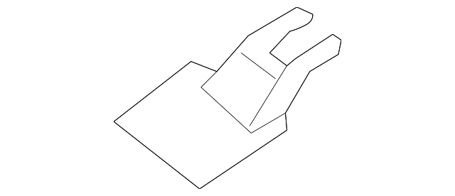 87505-5AA0B Деталь TRACK END COVER