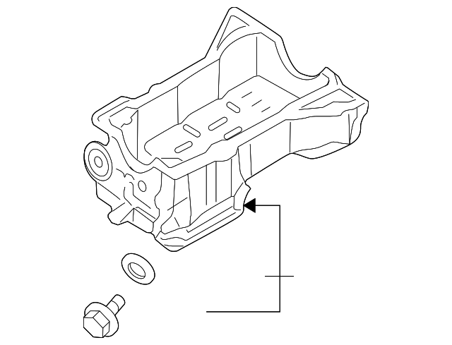 11110-EA000 OIL PAN