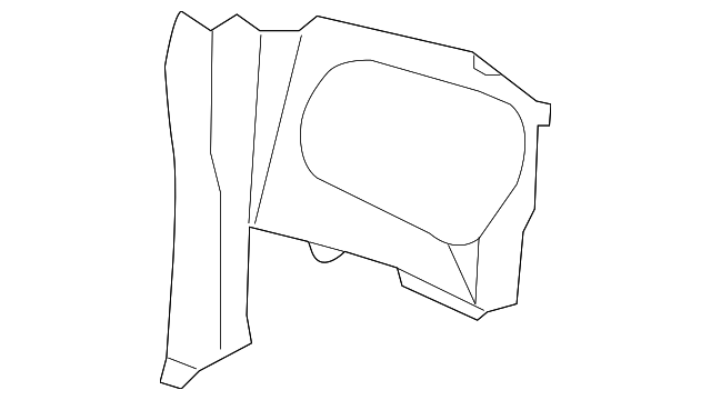 53010SA0209P Деталь SIDE PANEL, LEFT