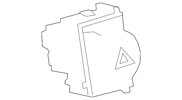 84332-12580 HAZARD SWITCH