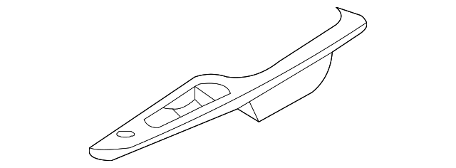 80960-JA00C Деталь SWITCH BEZEL, RIGHT
