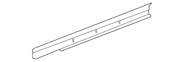 25697234 Деталь INNER ROCKER, RIGHT