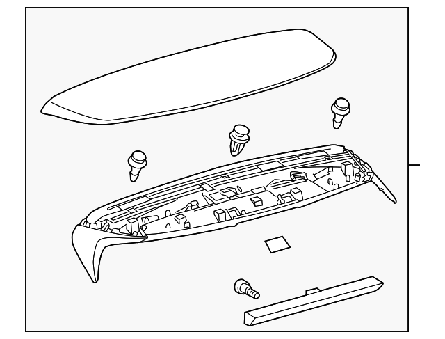 76085-48122-A2 Деталь SPOILER ASSY