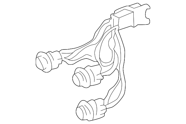 92451-3D050 SOCKET & WIRE, RIGHT