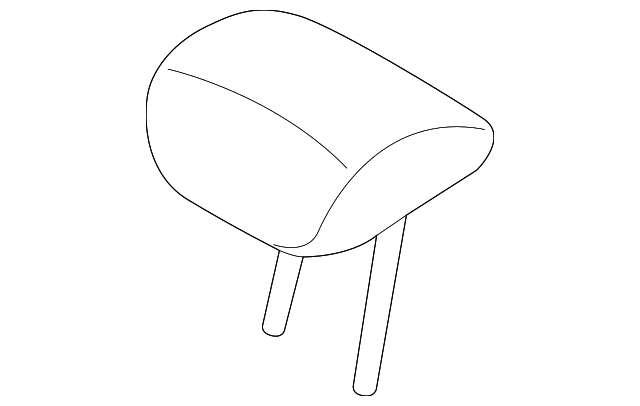 89705-B2250KF6 Деталь HEADREST, CENTER, LEFT
