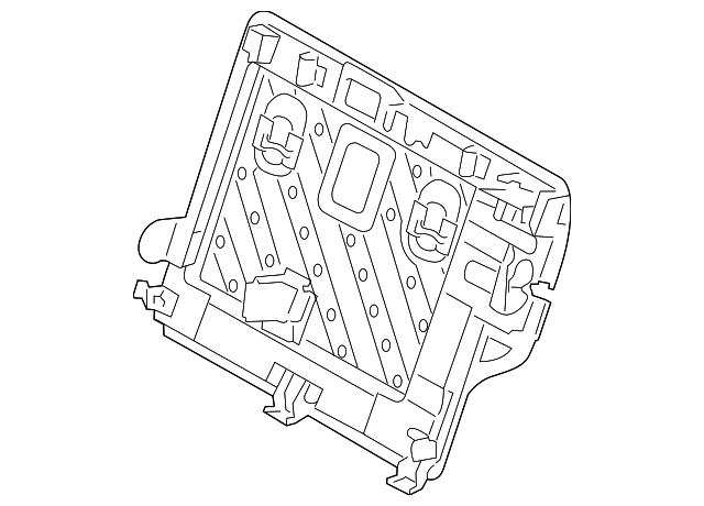 89310-B2700GA3 Деталь SEAT BACK FRAME, LEFT
